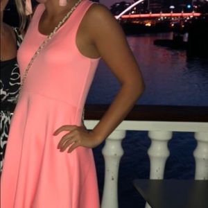 Bright pink dress. Size M